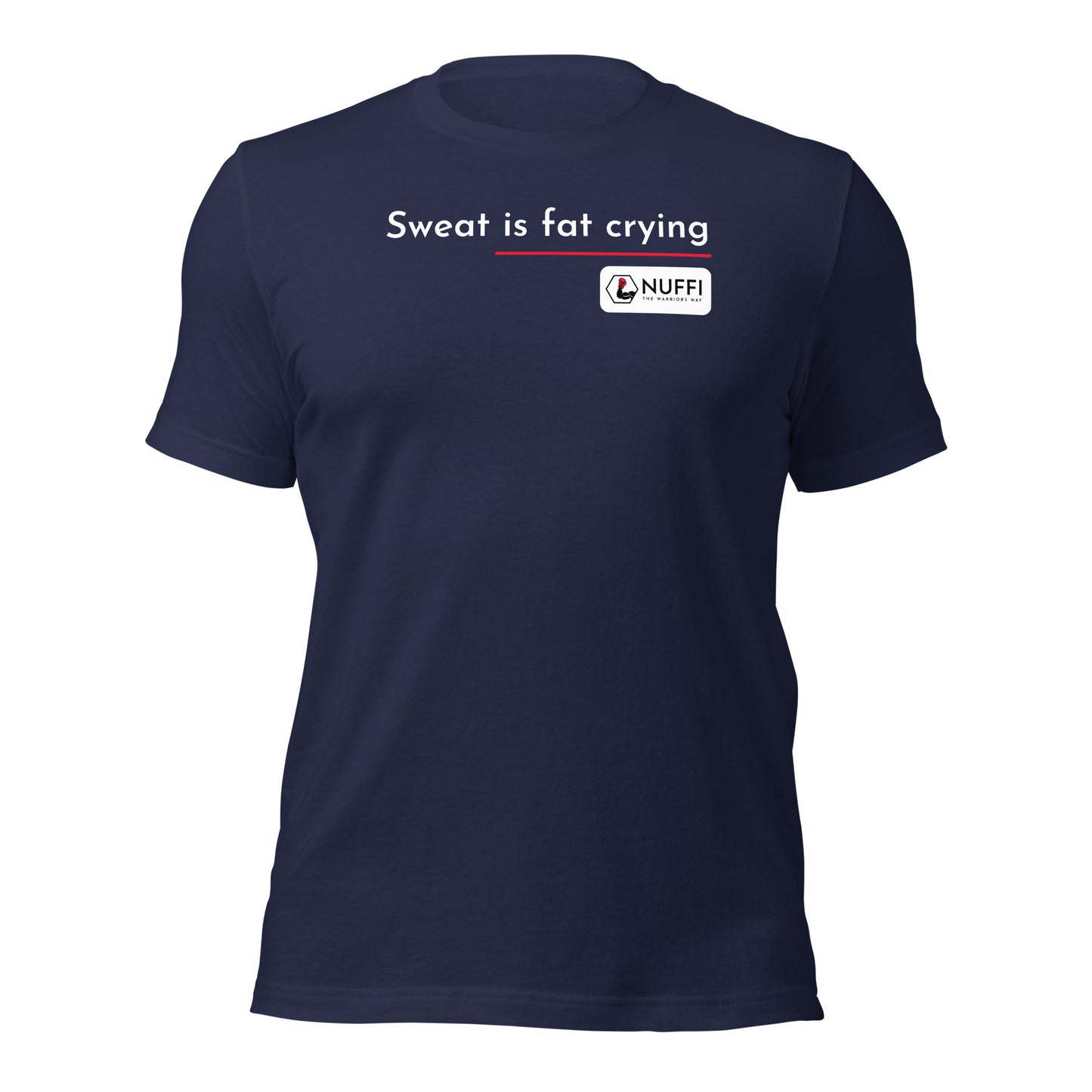 Men's Sweat is fat crying T-Shirt