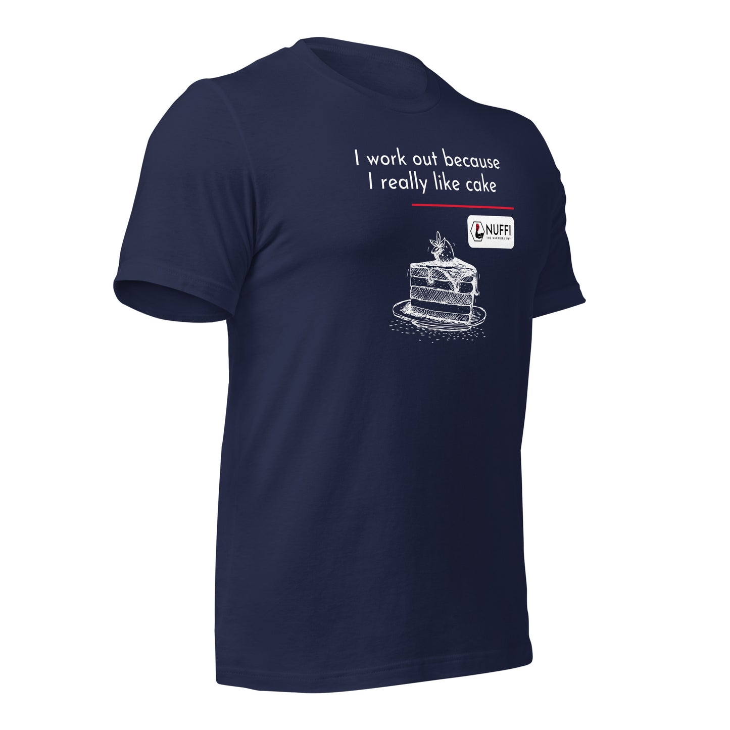 Men's I work out because I really like cake T-Shirt
