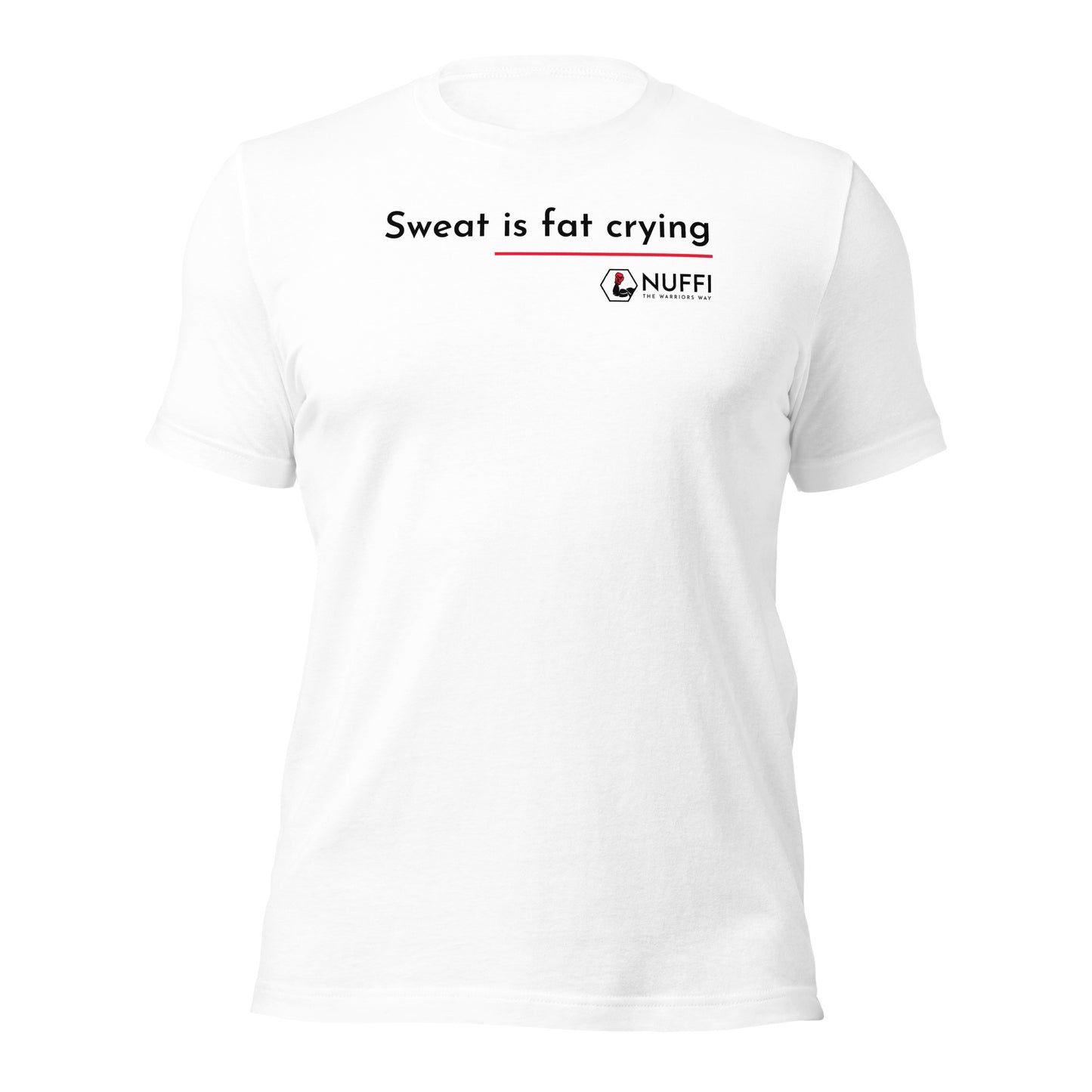 Men's Sweat is fat crying T-Shirt