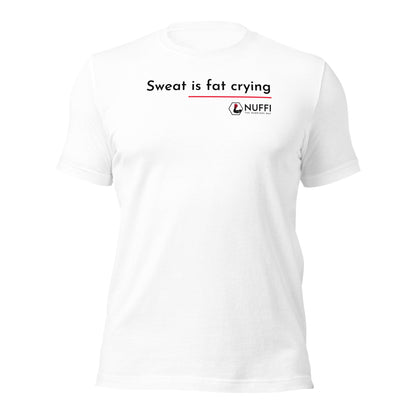 Men's Sweat is fat crying T-Shirt