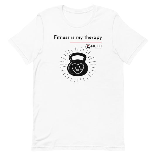 Damen Fitness is my Therapy T-Shirt