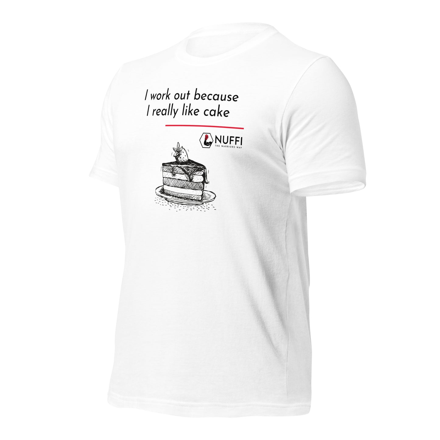 Men's I work out because I really like cake T-Shirt