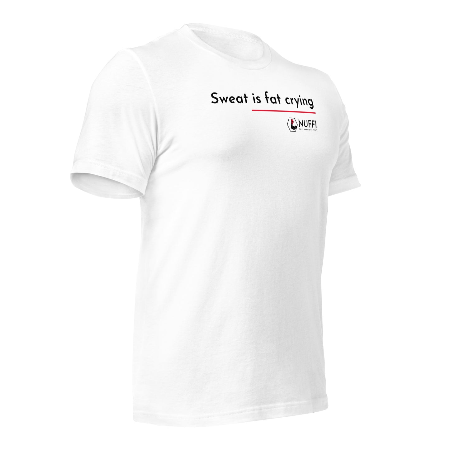 Men's Sweat is fat crying T-Shirt
