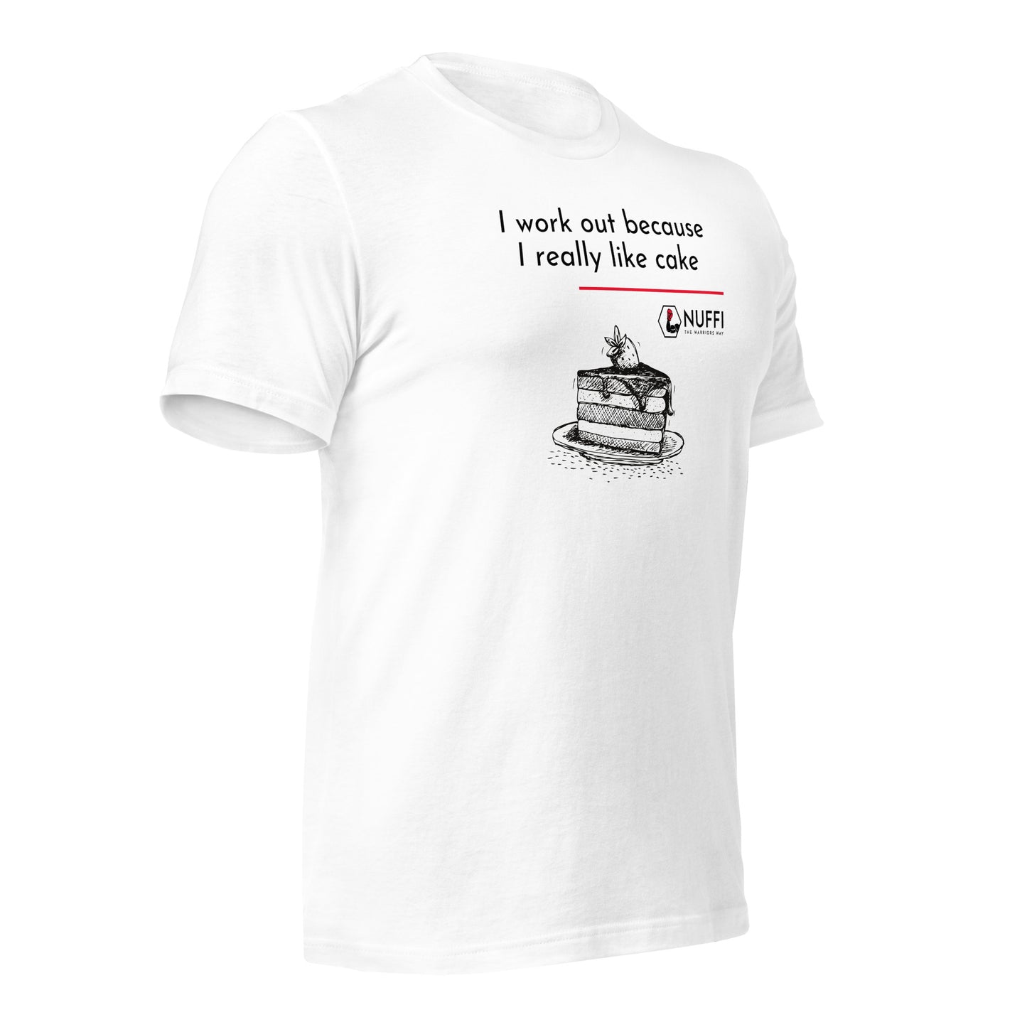 Men's I work out because I really like cake T-Shirt