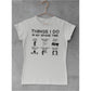 Women's Things I do in my sparetime boxing T-Shirt