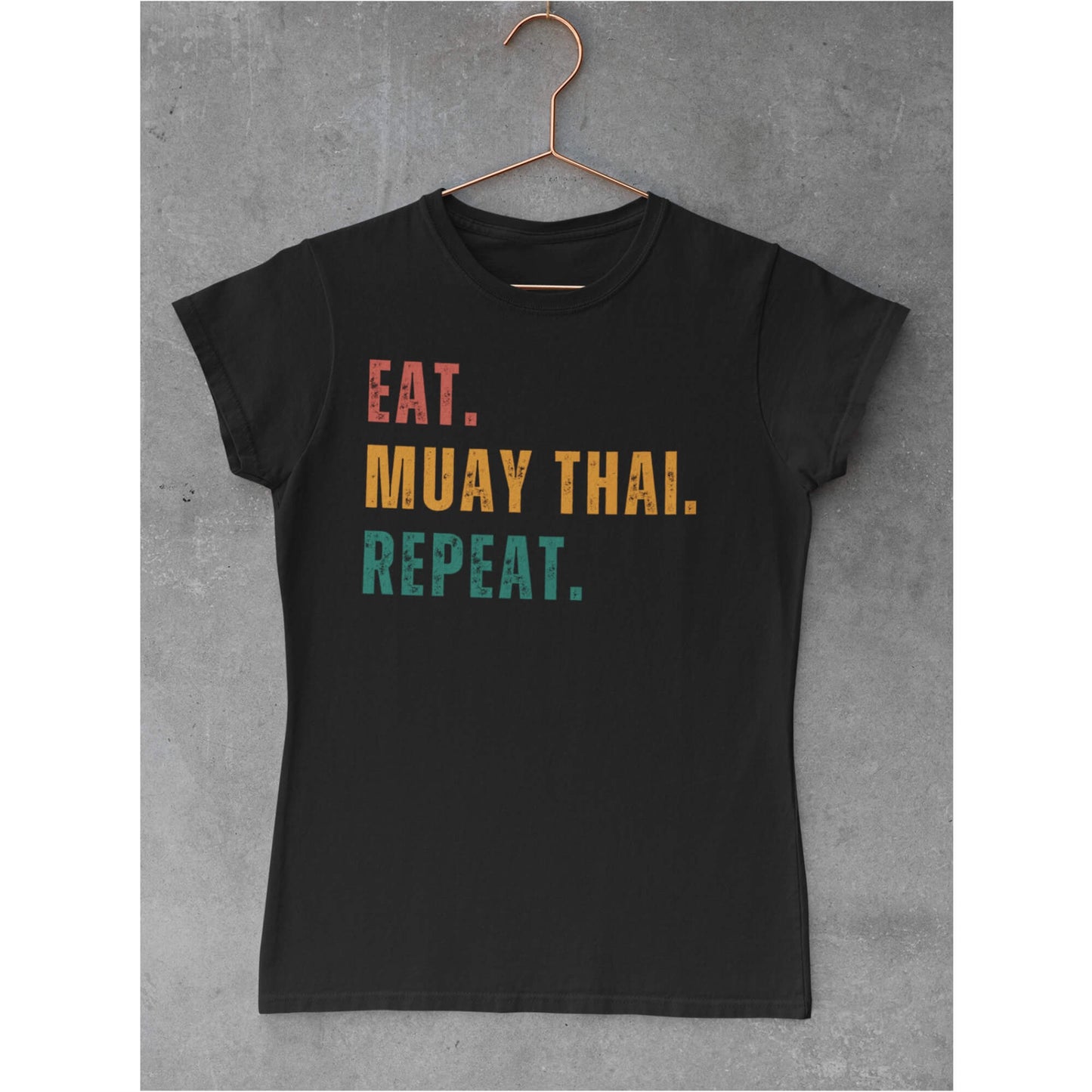 Damen EAT.MUAY THAI.REPEAT T-Shirt