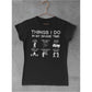 Women's Things I do in my sparetime boxing T-Shirt