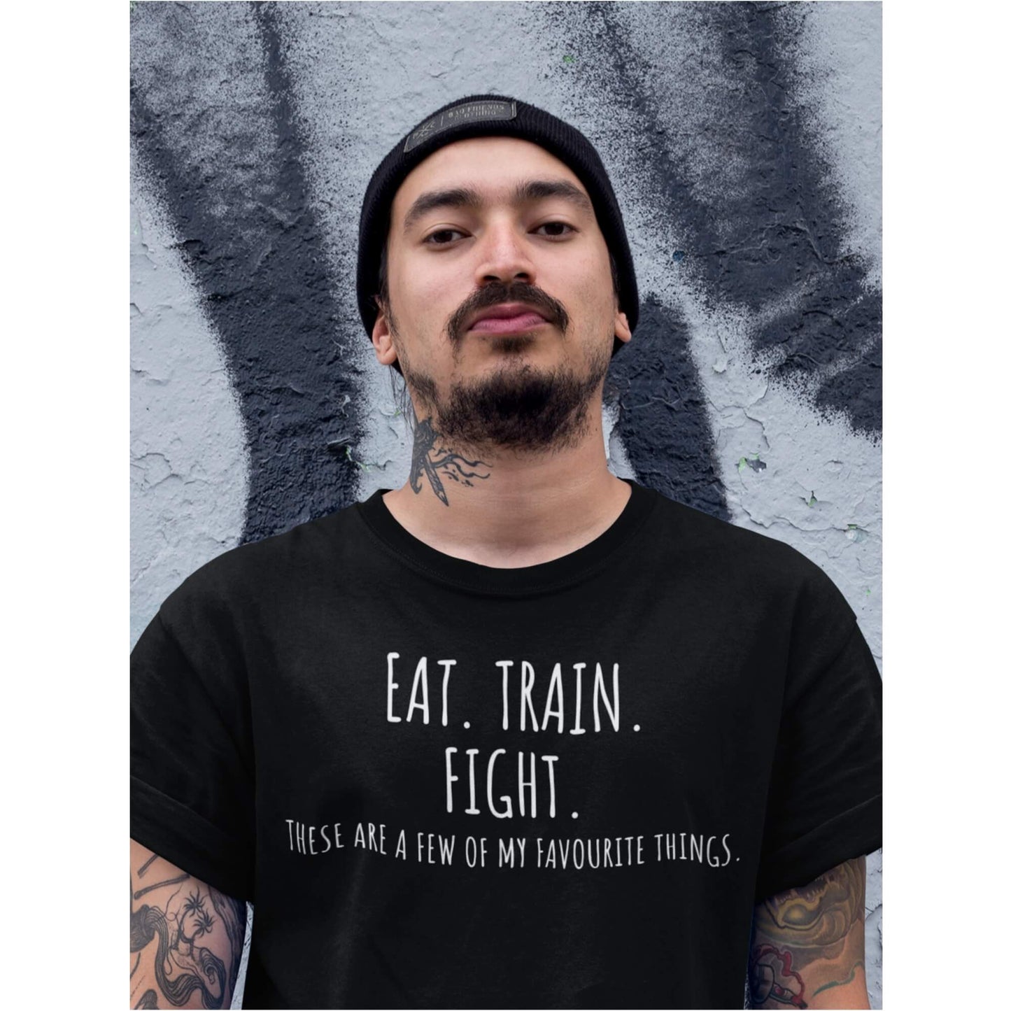 Men's EAT.TRAIN.FIGHT These are a view of my favorite things T-Shirt