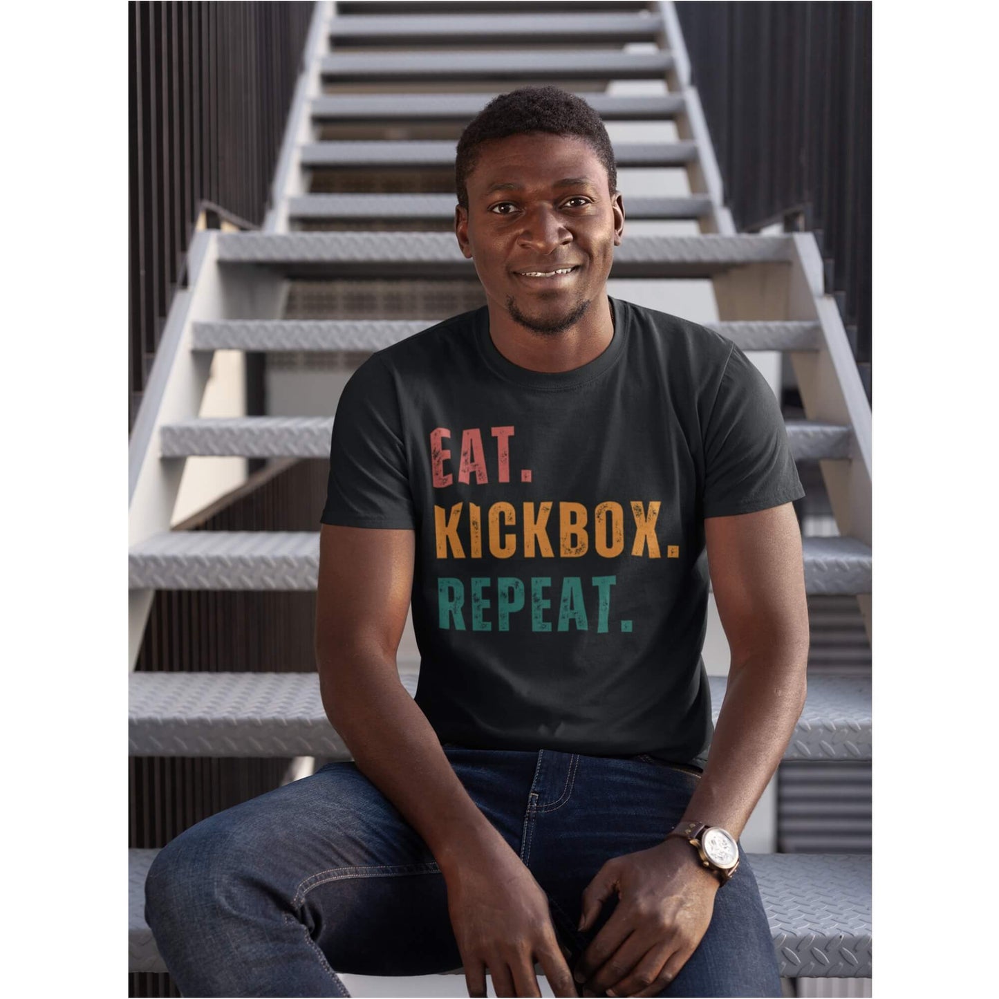 Men's EAT.KICKBOX.REPEAT T-Shirt