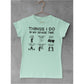 Women's Things I do in my sparetime boxing T-Shirt
