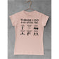 Women's Things I do in my sparetime fighting T-Shirt