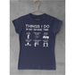 Women's Things I do in my sparetime boxing T-Shirt
