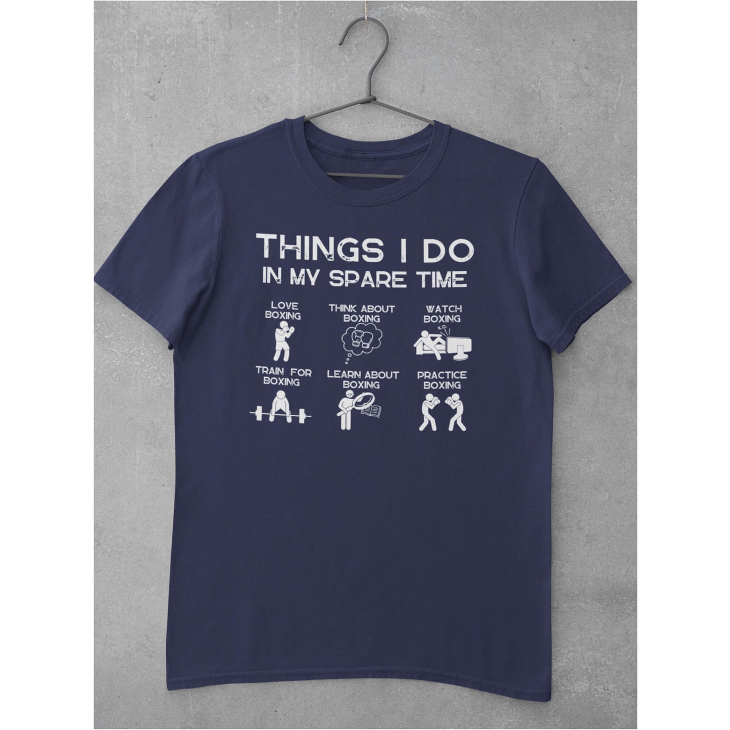 Men's Things I do in my sparetime boxing T-Shirt