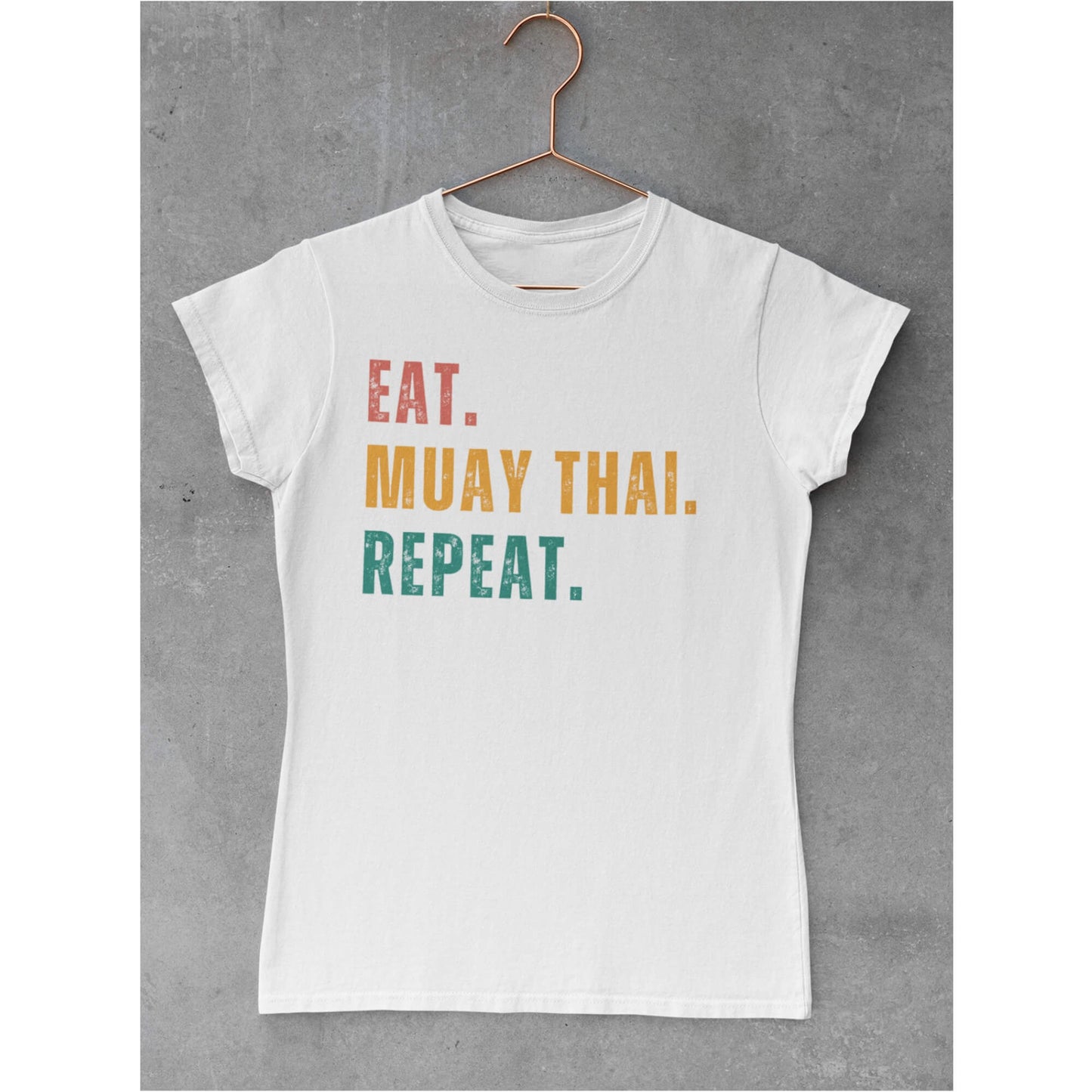Damen EAT.MUAY THAI.REPEAT T-Shirt