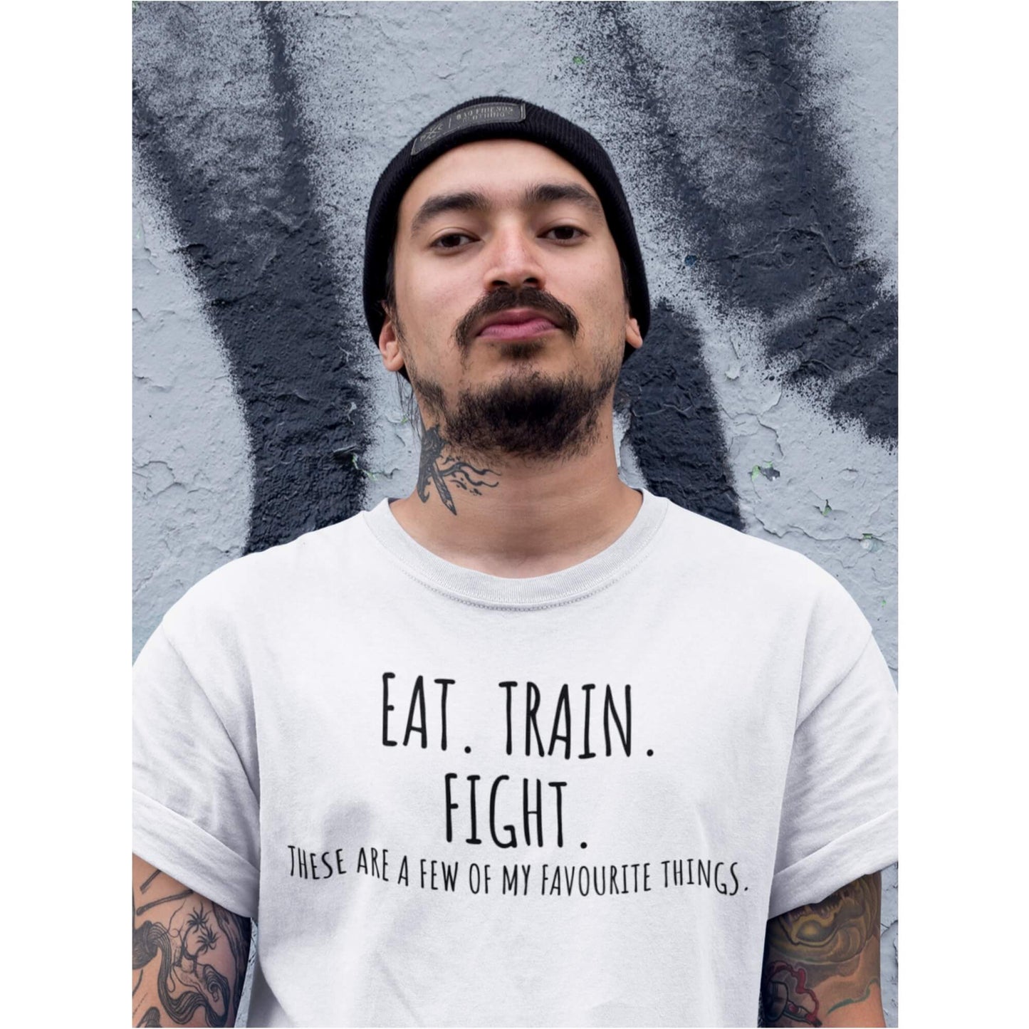 Men's EAT.TRAIN.FIGHT These are a view of my favorite things T-Shirt