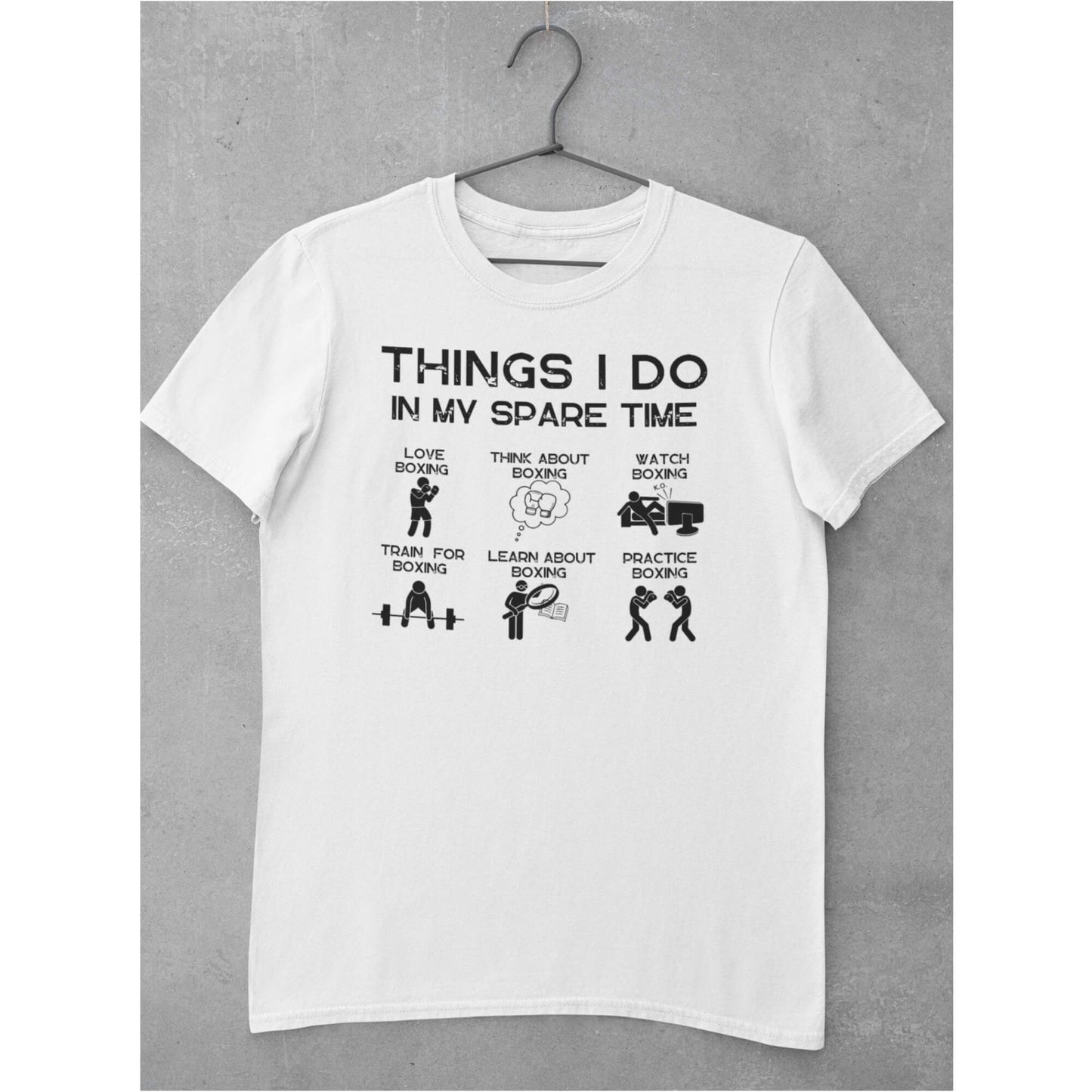Men's Things I do in my sparetime boxing T-Shirt