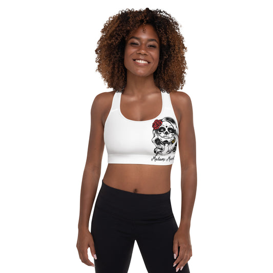 Madame Muerte sports bra