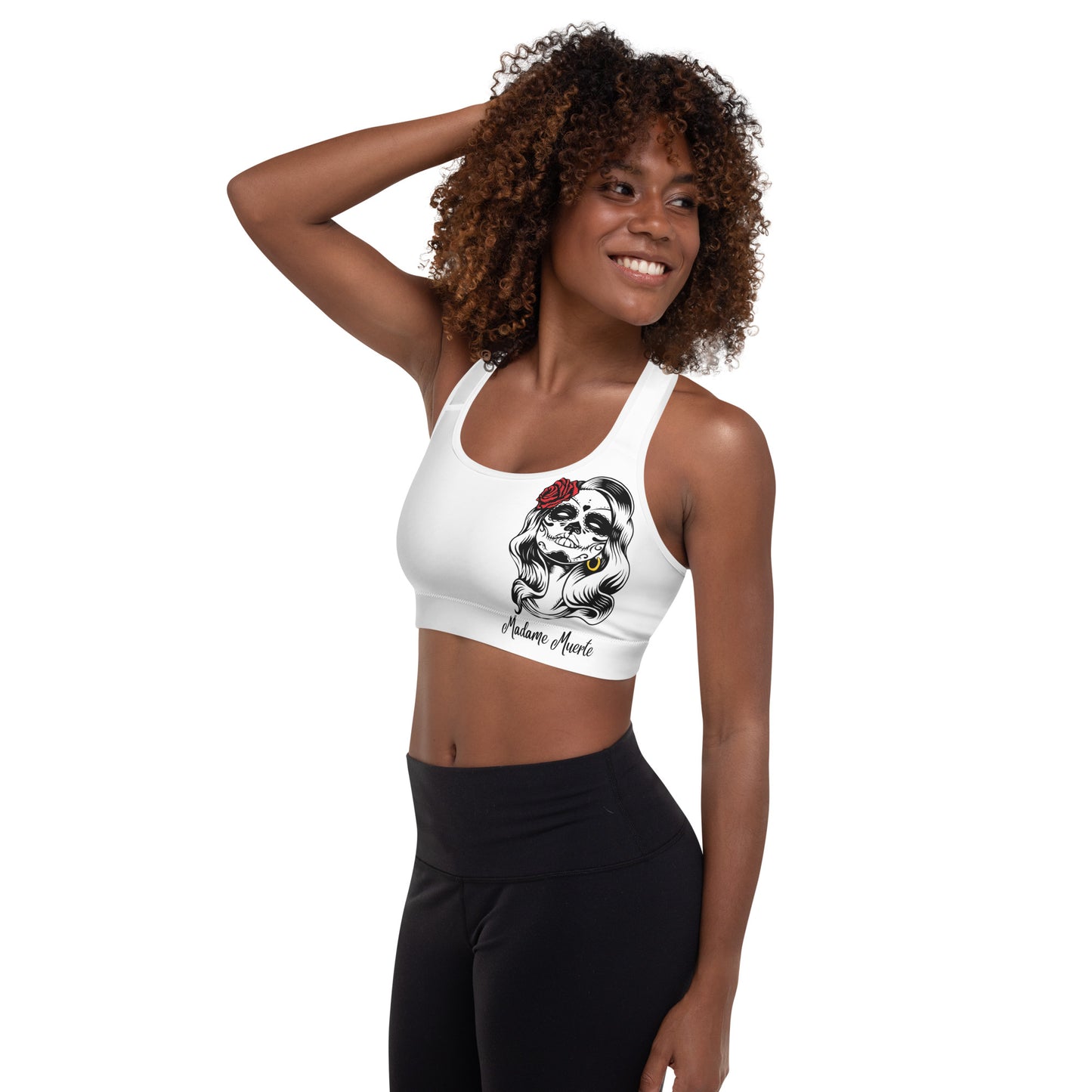 Madame Muerte sports bra