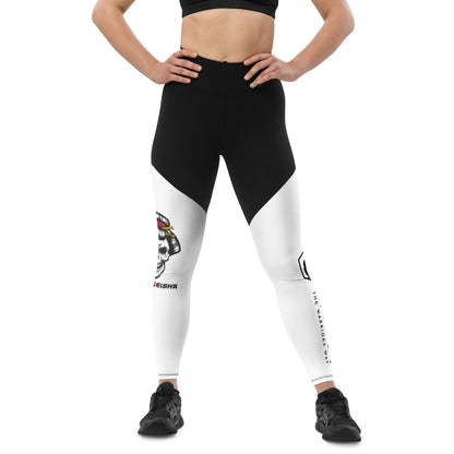 "Skull Geisha" women's leggings