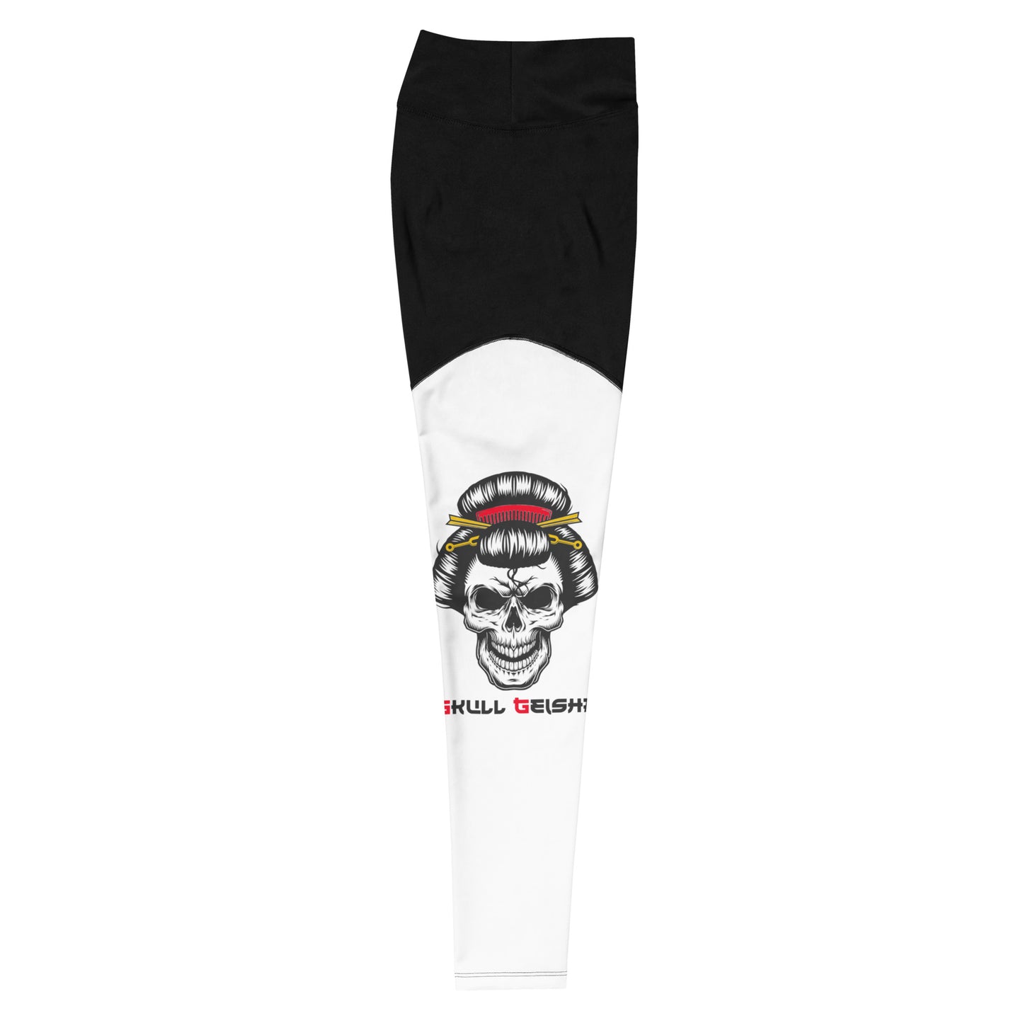 "Skull Geisha" women's leggings